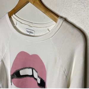 Dope Lauren Moshi pullover with rare graphic.